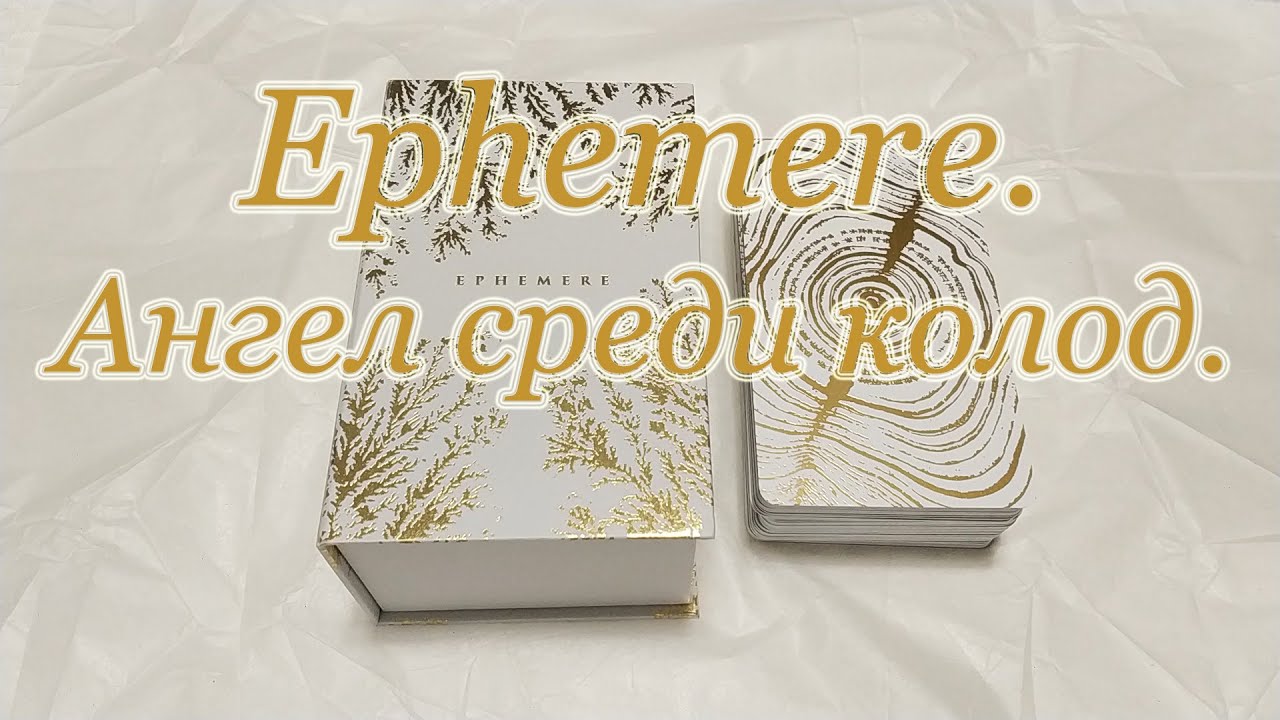 Эфемер. Ephemere. Белая красавица, Ангел от Arthur Wang. Таро. Лучший обзор в мире! + Совет.