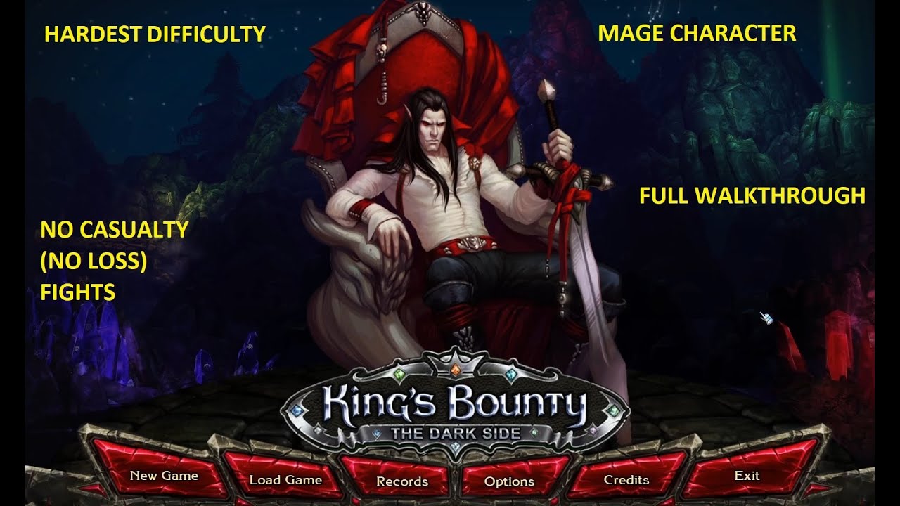 PART 1 King's Bounty: The Dark Side (Impossible - Mage - No Loss - Full Walkthrough)