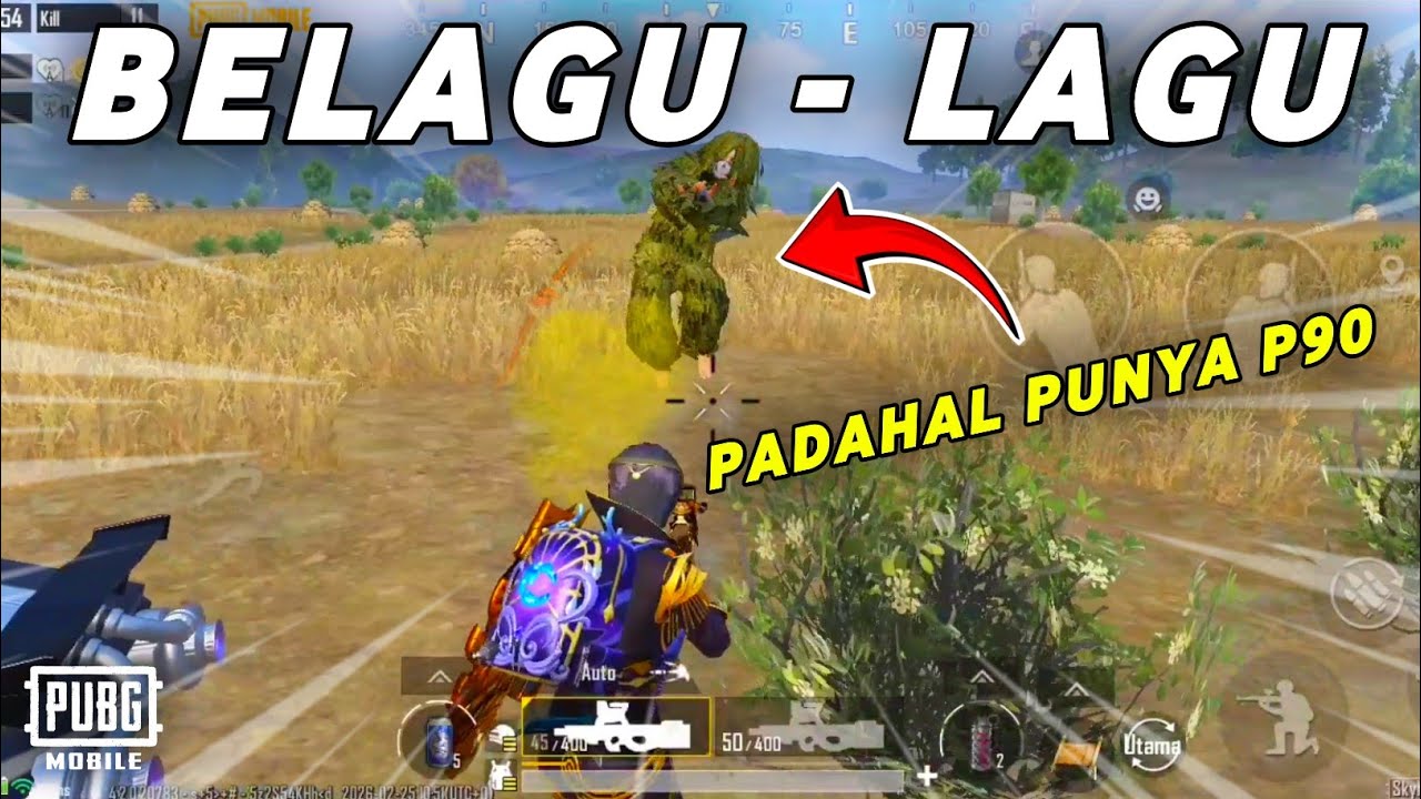LAGU - LAGUAN PAKE M24 JARAK DEKET‼️PADAHAL PUNYA P90 | PUBG MOBILE