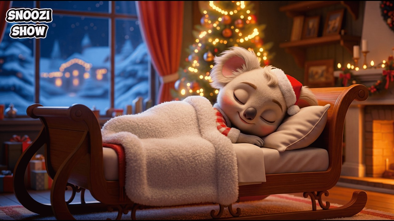 Luma Sleeps in Sleigh | 8HR New Year's Dreams Lullaby ❄️✨ 