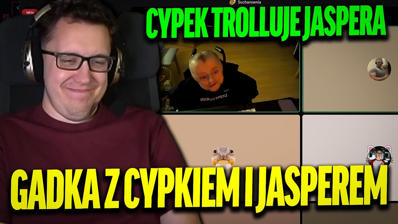 SUCHAR GADKA Z CYPKIEM I JASPEREM NA DC, DRAMY MAMMOŃSKIE, CO Z WYJAZDEM W GÓRY?