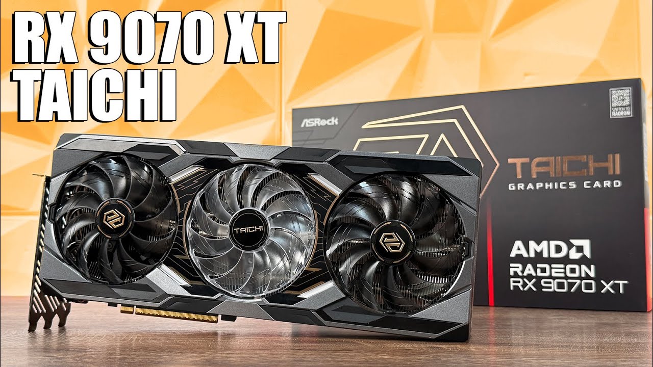 ASRock Radeon RX 9070 XT Taichi - Review