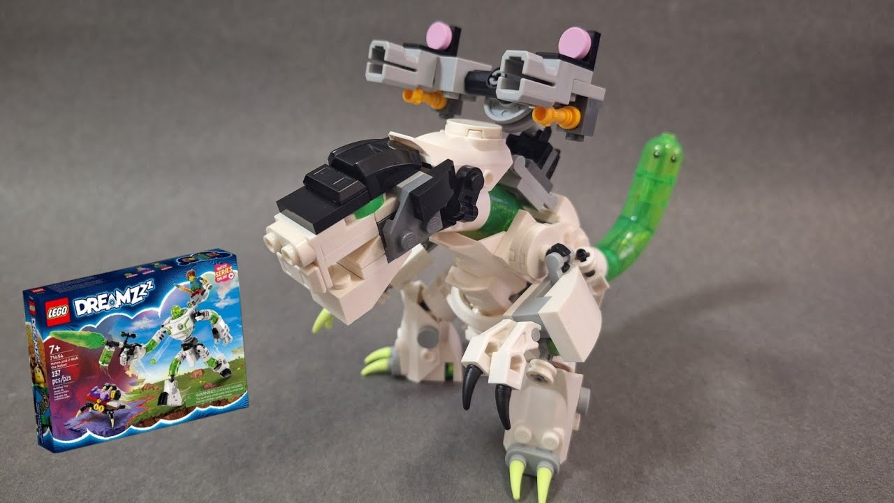 Lego 71454 Dreamzzz Alternate Build - Z-Blob Mech Rex