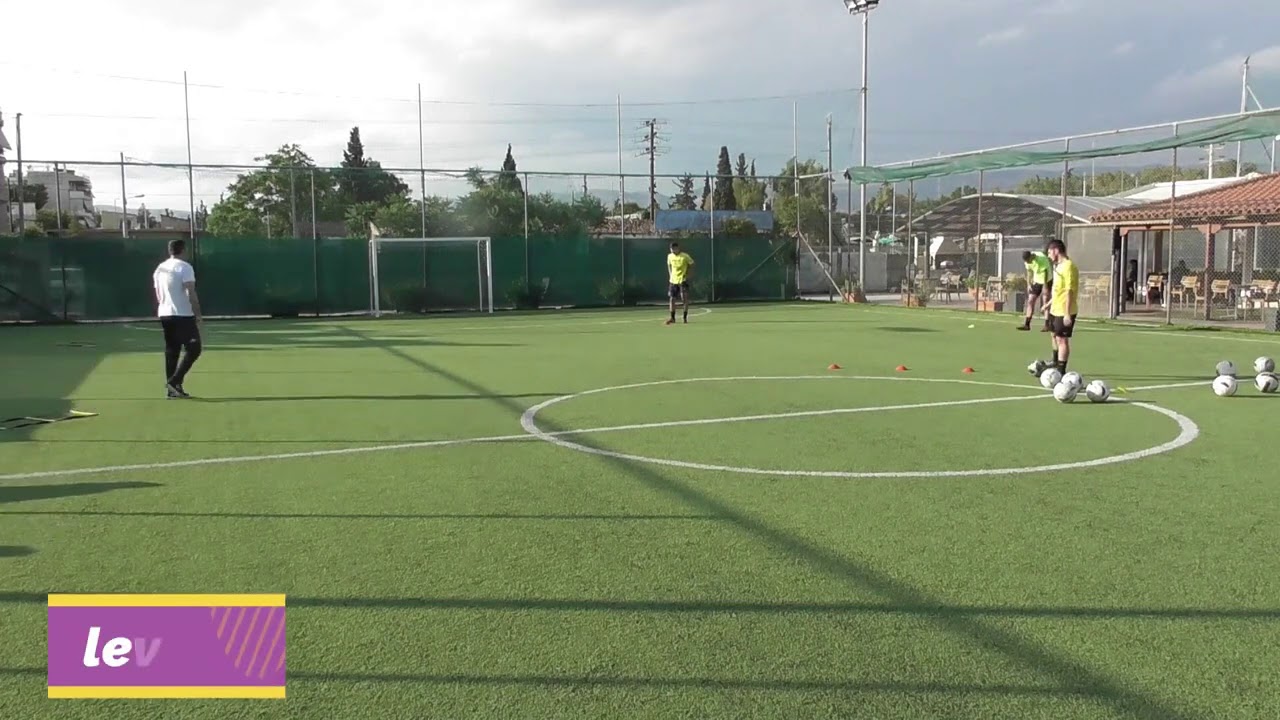 soccer training ideas 19 (ABC passing drill )