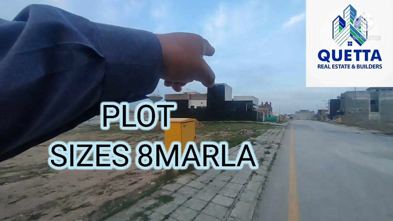 plot for sale sector J //8marla //in bahria town phase 8 Rawalpindi