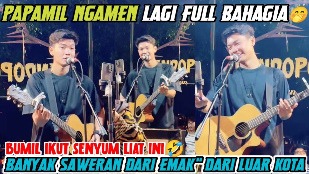 PAPAMIL NGAMEN BUMIL NABILA PASTI IKUT KETAWA PAPAMIL DI AJAK FOTO TERUS SAMA EMAK