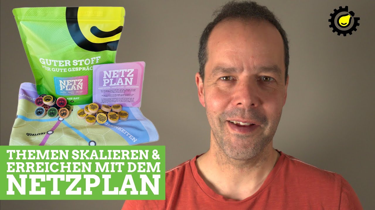 Netzplan: Themen heben, skalieren und erreichen