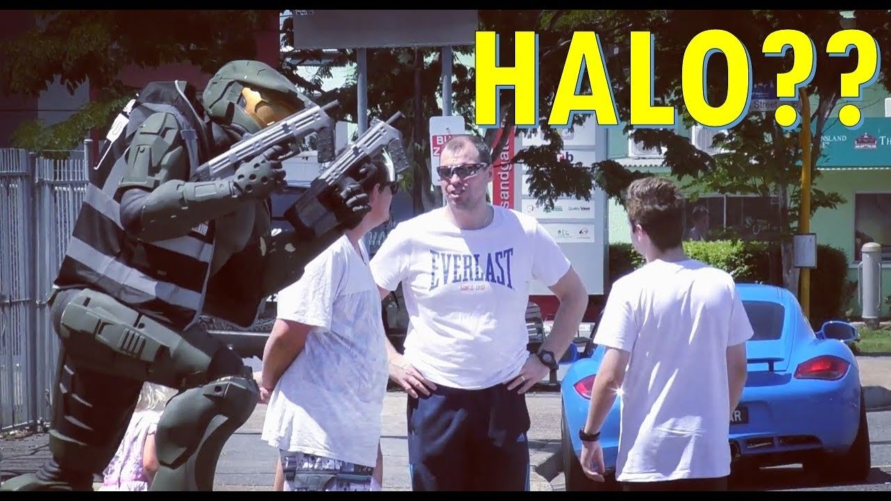 Halo & Star Wars at a Car Meet!!??