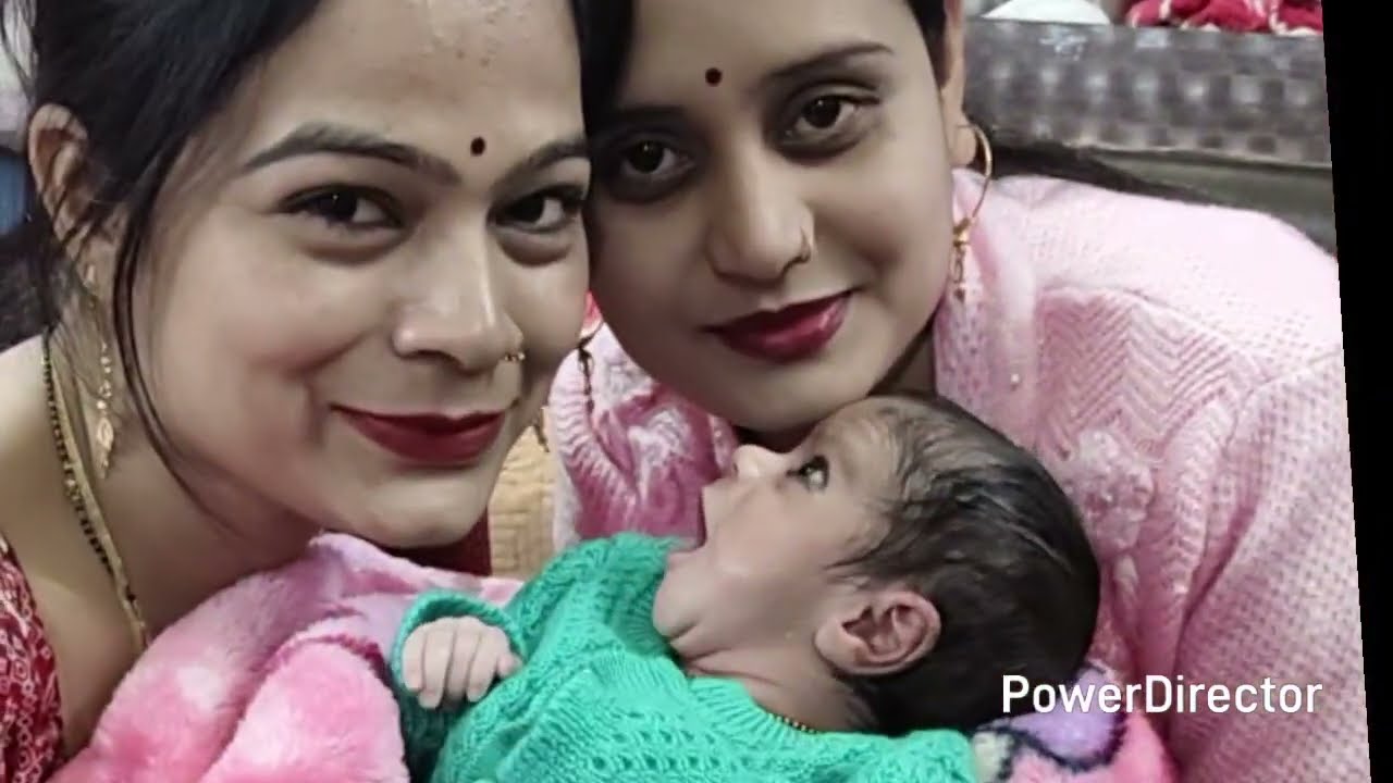 Chhoti nanad ko beti Hui h hum sab usi ke nikasan me aaye h 😍