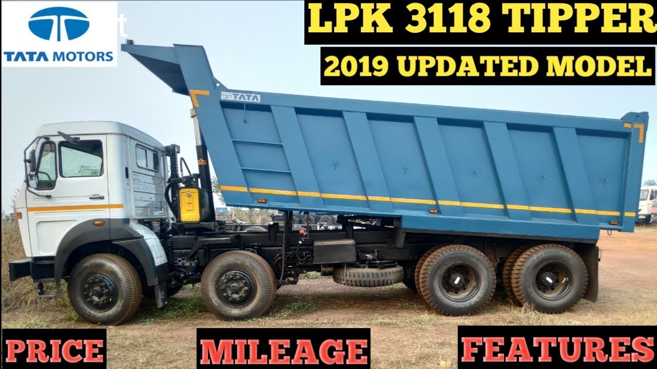 TATA LPK 3118 TIPPER (HYVA) A/C CABIN 2019 UPDATED MODEL # COMMERCIAL WORLD