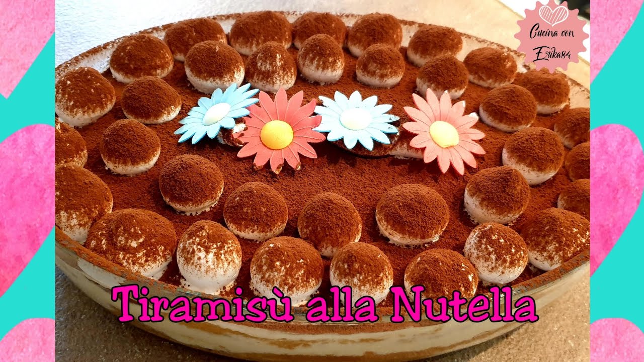 Tiramisù alla Nutella (SENZA GLUTINE). Una ricetta facile e super golosa! Senza savoiardi 😋