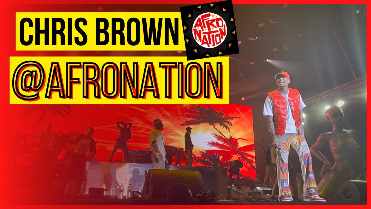 Chris Brown @ Afro Nation Festival Portugal 2022