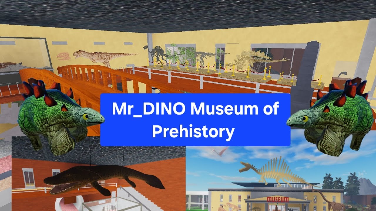 Mr_DINO's Museum of Prehistory! Full Museum walk through! #DinosaurMuseum