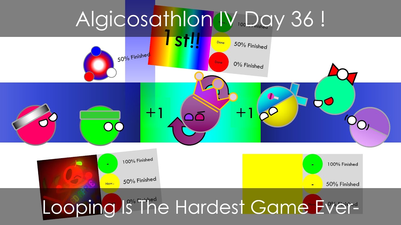 Algicosathlon IV Day 36!