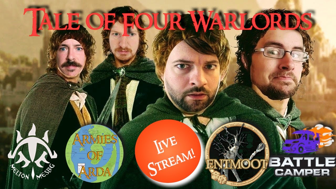 A Tale of Four Warlords - MESBG Hobby Live Stream