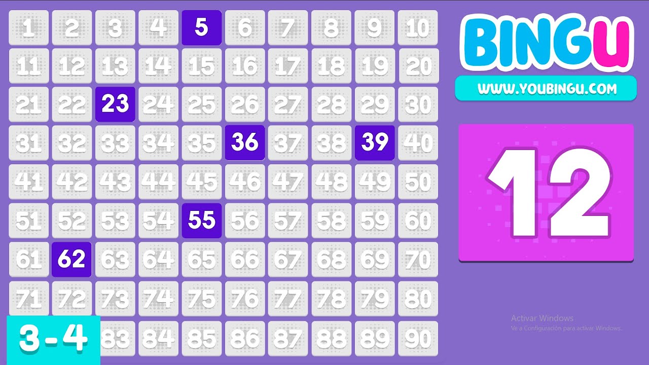 Juega unas partidas de BINGO CANTADO EN ESPA&Ntilde;OL | BINGU