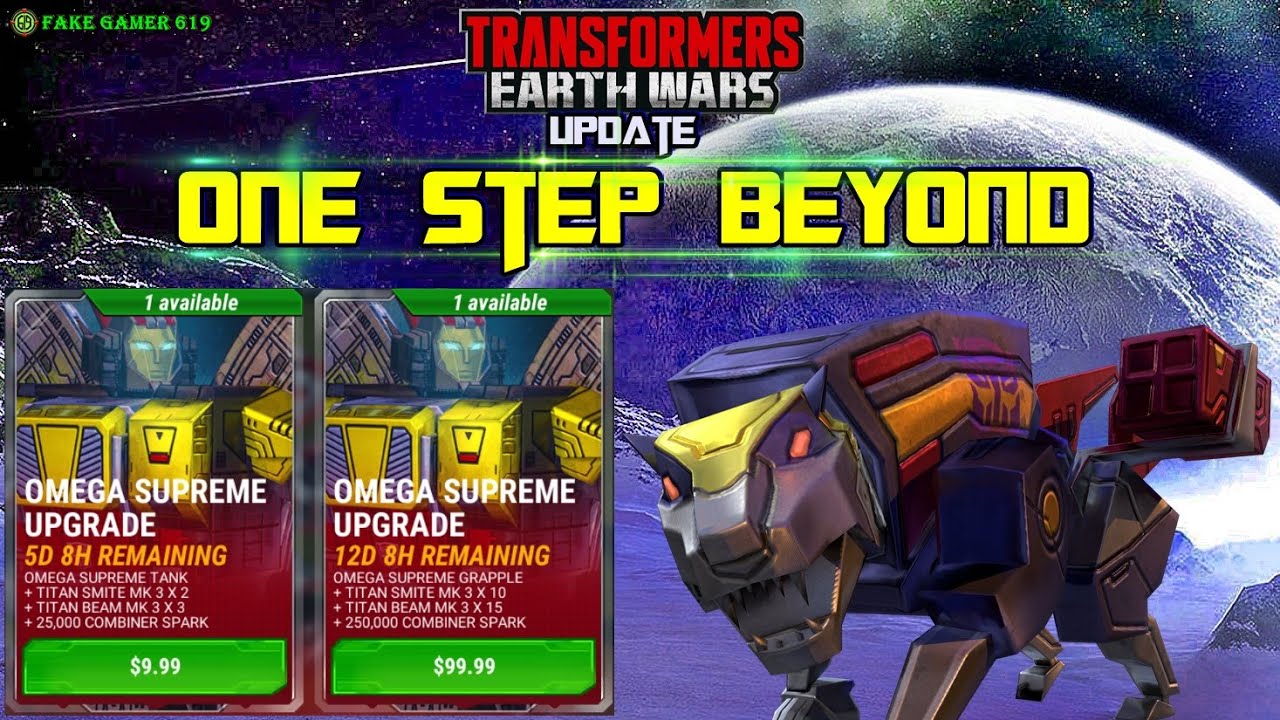 TRANSFORMERS UPDATE ! - ONE STEP BEYOND