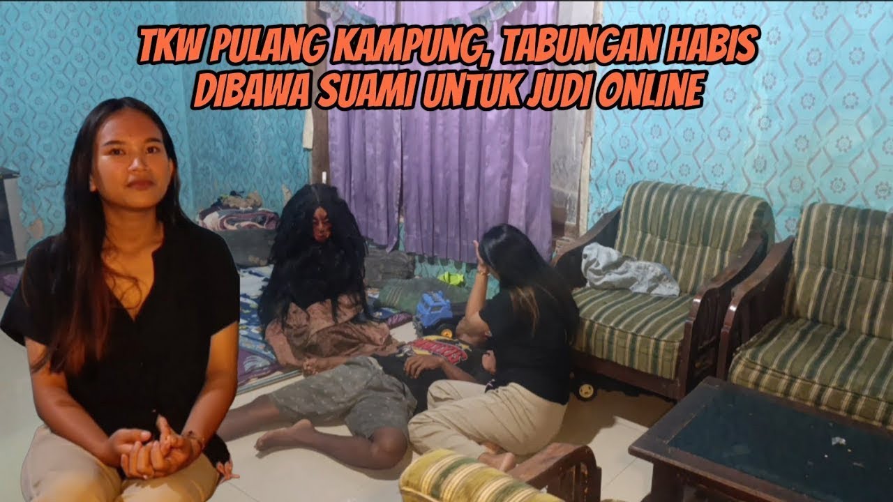 TKW Pulang Kampung, Tabungan Habis Dibawa Suami untuk Judi Online #purwamisteri #botcrmisteri