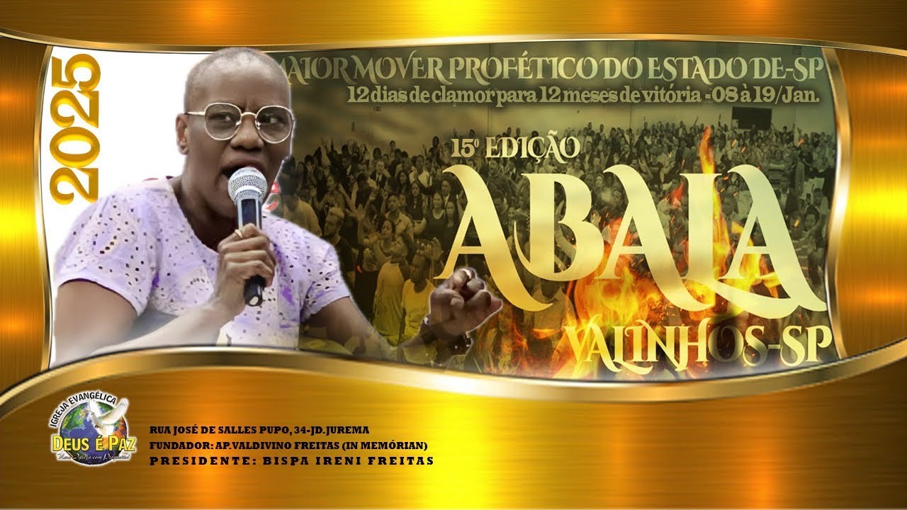 MISSIONARIA MIRIAN SANTOS | 15&ordm; ABALA VALINHOS 2025
