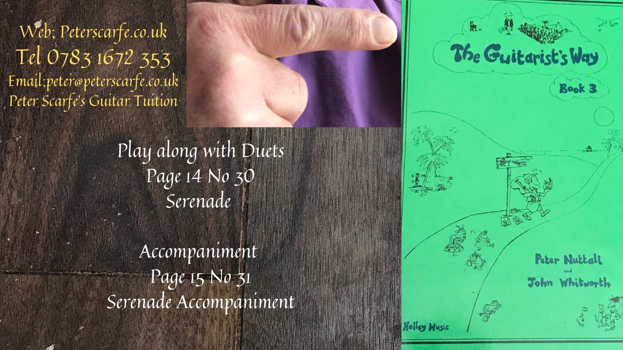 How to Play Serenade Accomp Guitarists Way NuttallWhitworth Publisher Holley Music