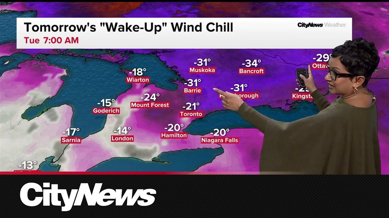 Strong wind gusts to bring chilly temperatures to the GTA