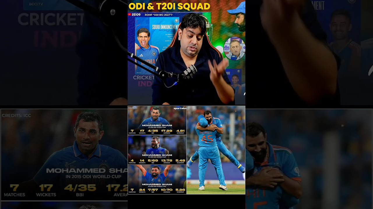 Mohammad Shami dropped who Greatest bowler at ODI WCs.🙌  | Thank You Shami for your services ❤️&zwj;🩹