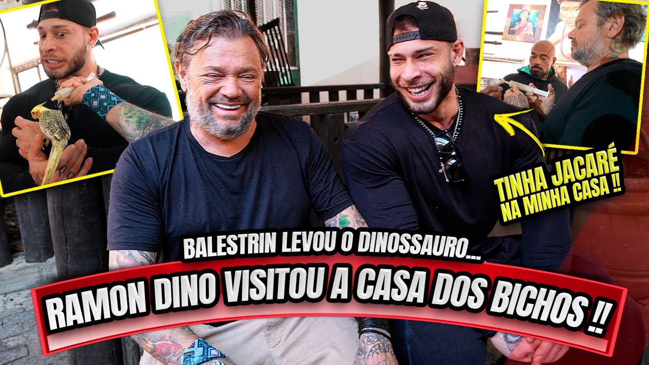 BALESTRIN LEVOU O RAMON DINO PARA CASA DO RICHARD RASMUSSEN !!