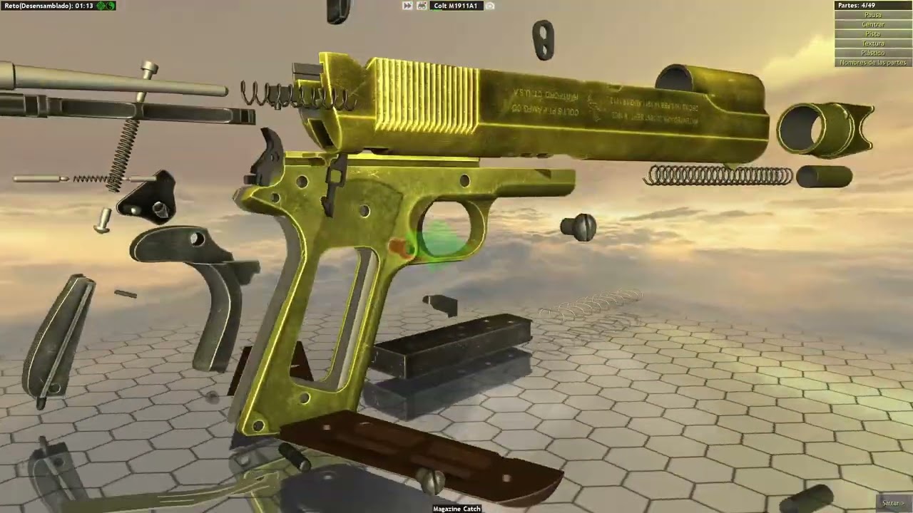 World of guns - M1911 || Disassembly and assembly