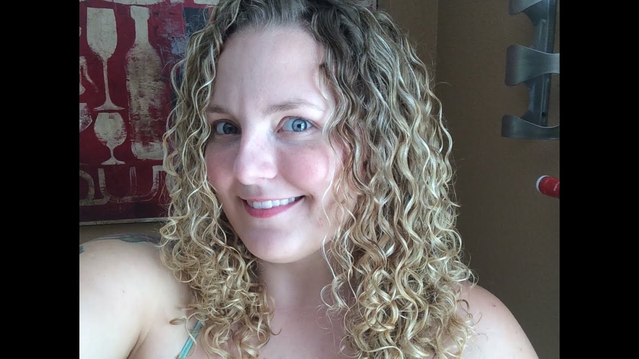 How to Style Curly Hair with Natural Hair Gel, using Flaxseed