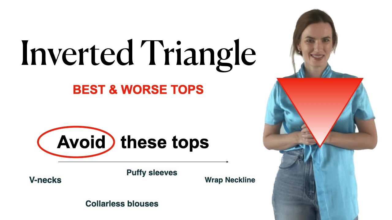 Inverted Triangle Body Shape Clothing Hacks EXPOSED