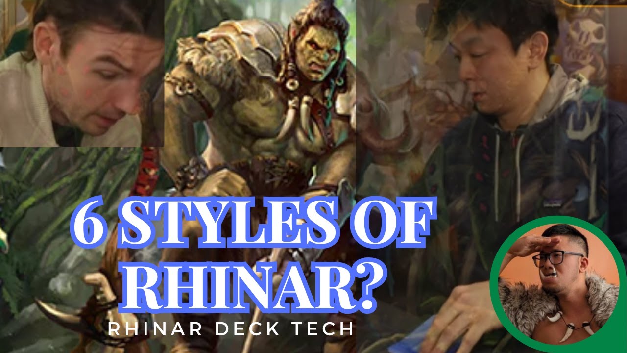 Eugene's 6 Styles...The Variance GOAT? - FABTCG Rhinar Deck Tech and Matches
