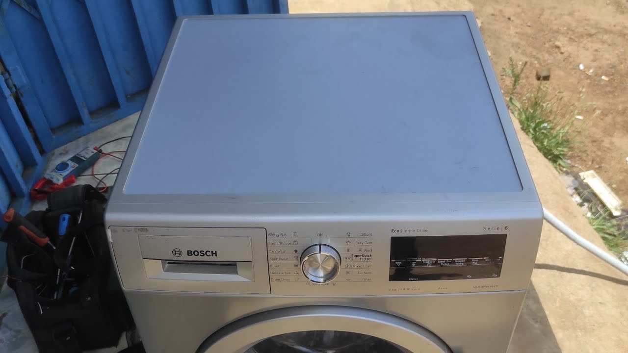 Bosch Series 6 Front Load Washer - Main PCB Repair!! Diagnosis,Repair and Testing 👇🇿🇦🦾⚙️🔌