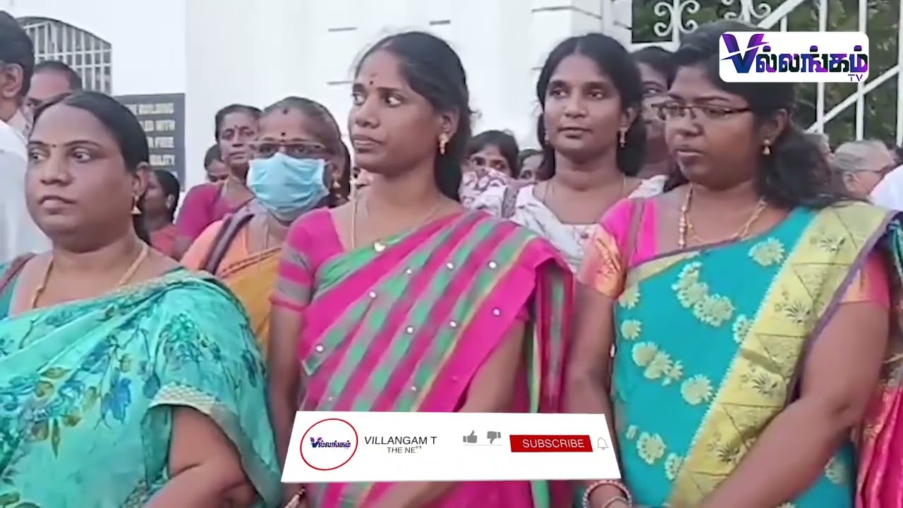 நீதித்துறை ஊழியர் சங்கம் சார்பில் கண்டன ஆர்ப்பாட்டம் | Puducherry Court Staff Protest | Pondicherry