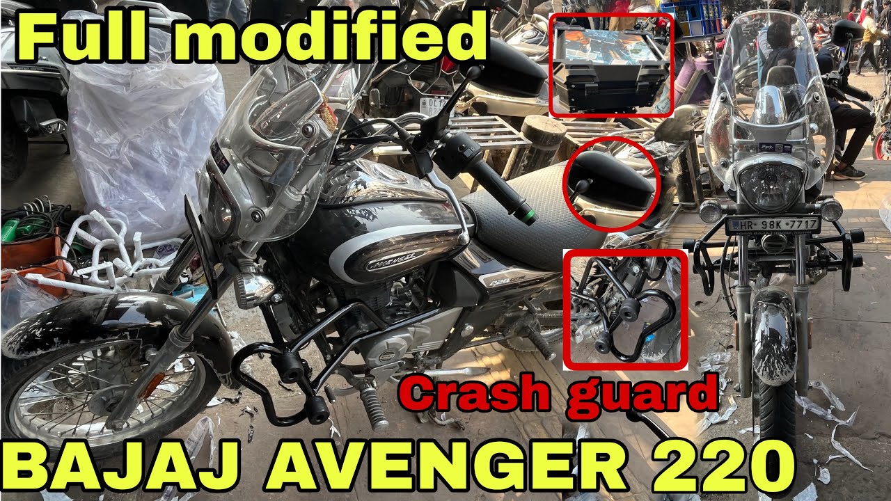 BAJAJ AVENGER 220 Full Accessories (Avenger 220)All bike accessories 