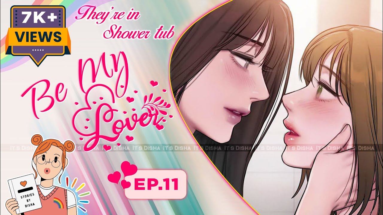 THEY ARE IN SHOWER TUB🤭 BE MY LOVER EP [ 11 ] GL STORY 👩‍❤️‍💋‍👩 @_itsDisha   #glstory