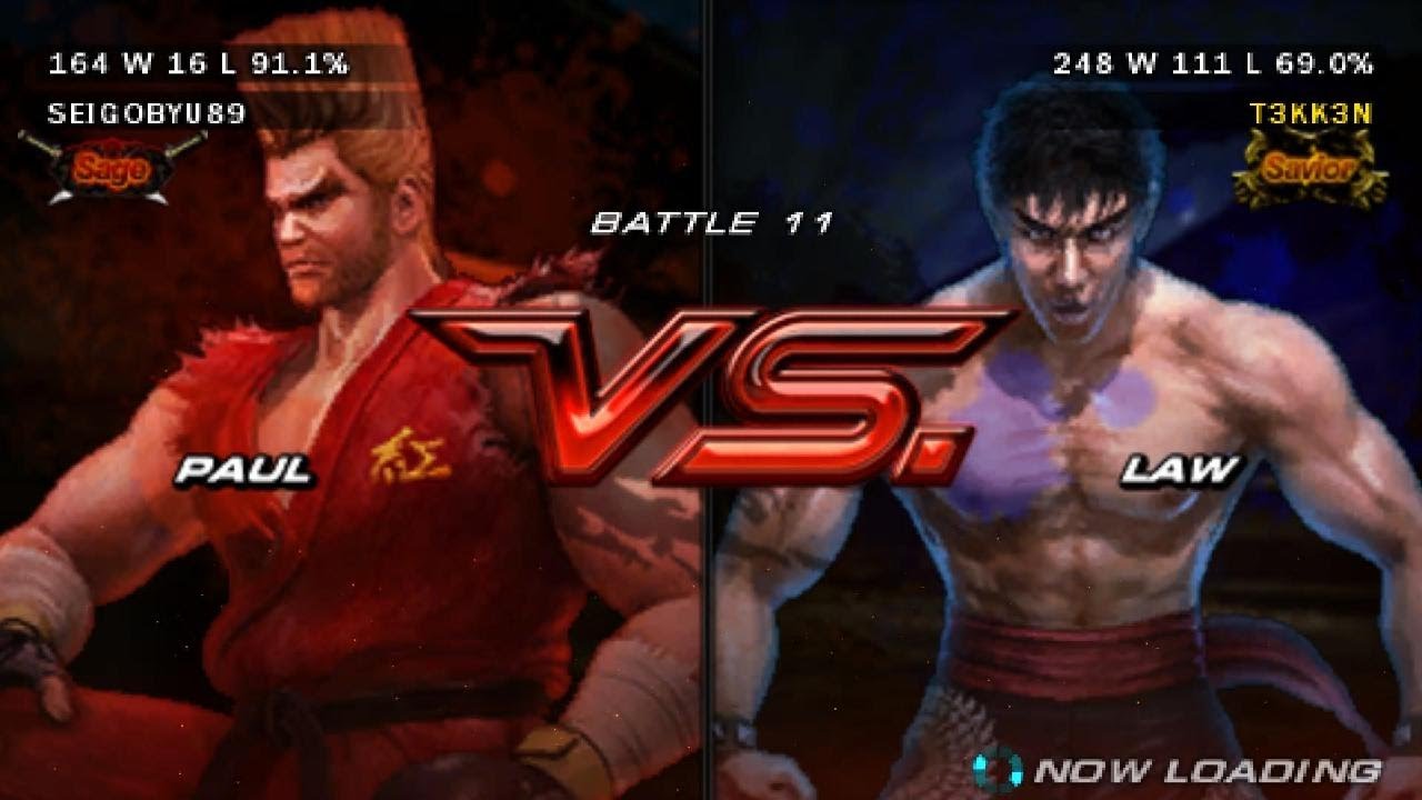 Tekken 6 Ghost Battle Paul Phoenix to Sage