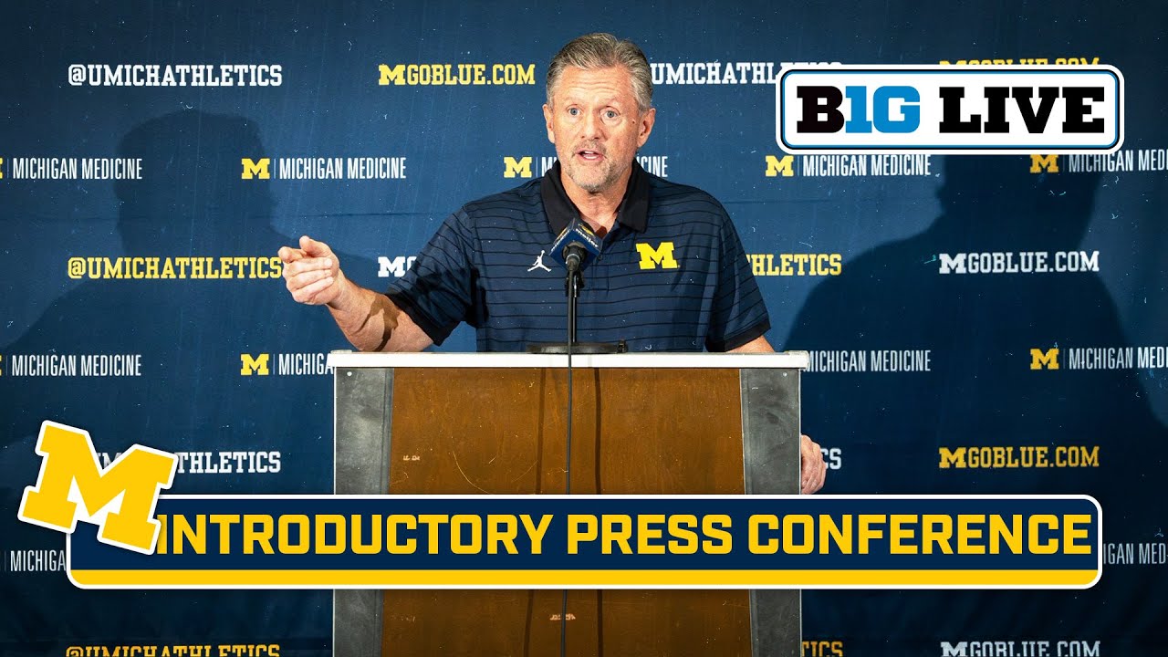 Kyle Whittingham Introductory Press Conference | Michigan Football