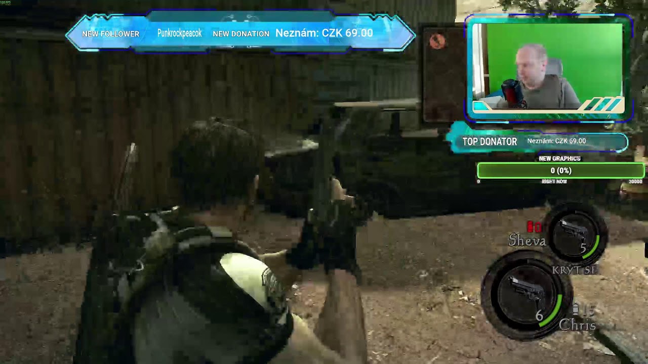 Resident Evil 5 |  Zkusíme si trošku jinou hru , půjde mi to ? | Pokec