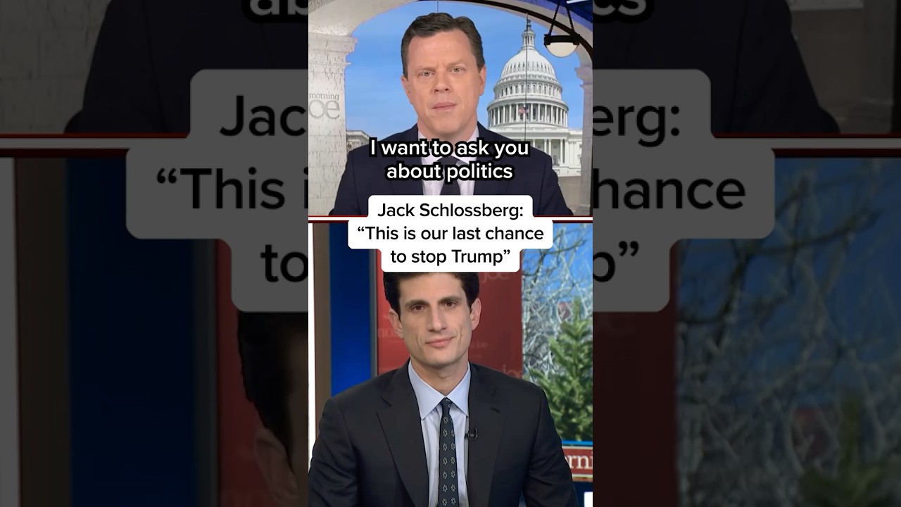 Jack Schlossberg: &ldquo;This is our last chance to stop Trump&rdquo;