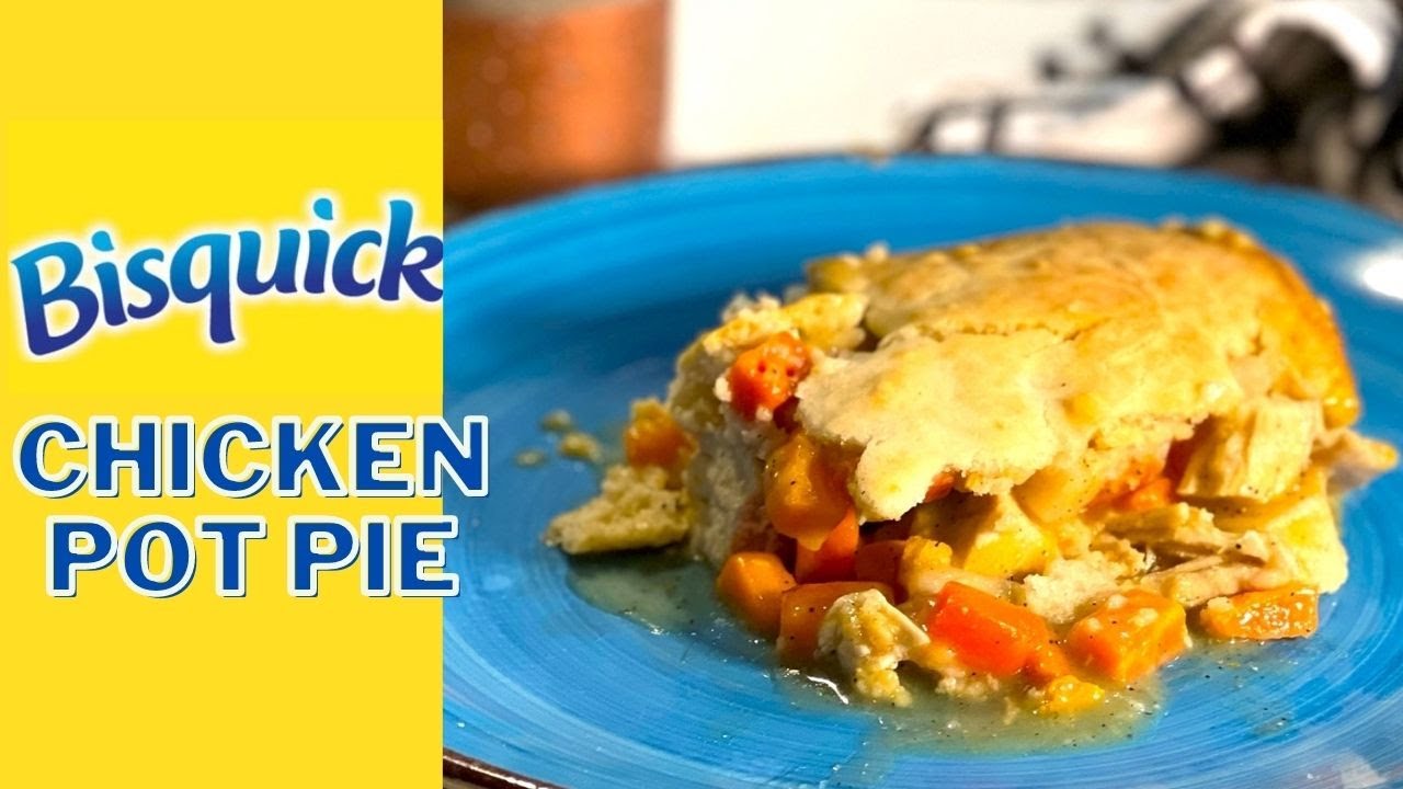 Куриный пирог с использованием смеси для выпечки Bisquick