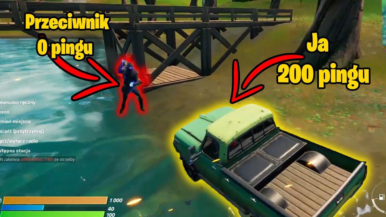 Próbuję grać w Fortnite przez 8 minut i 14 sekund...