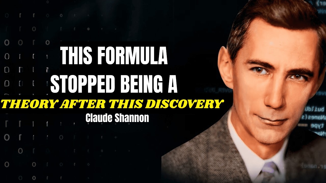 THE INVISIBLE LAW THAT GOVERNS EVERY MESSAGE CODE AND NETWORK SHANNON REVEALED IT IN THE LAST CENTUR