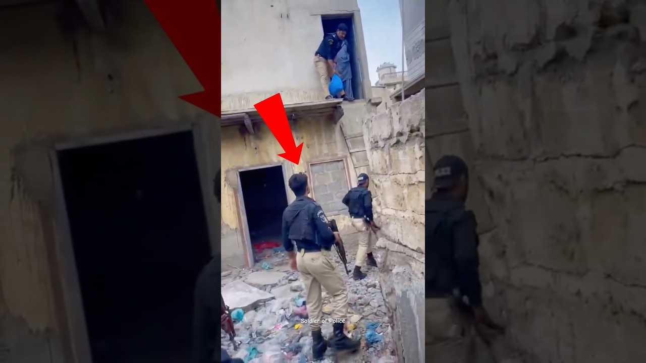 Amazing operation 😳 #police #shorts #karachi #pakistan