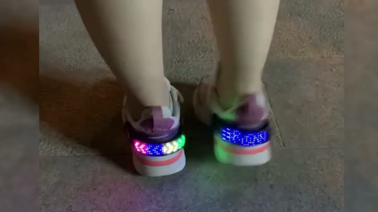 Flash Led Shoe Clip Light