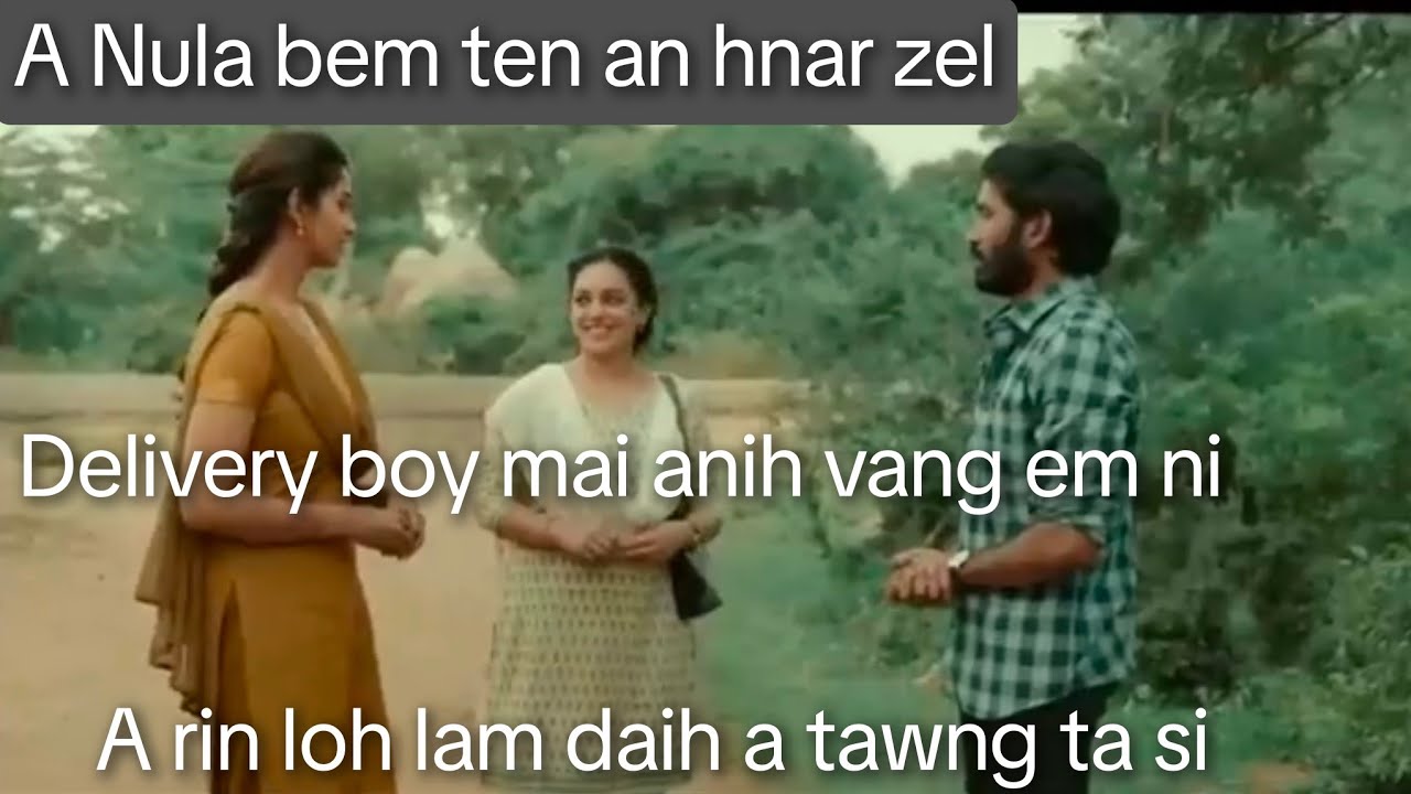 Delivery boy tiin Nula in an hnar zel. Mahse a rinloh lam daih athleng.