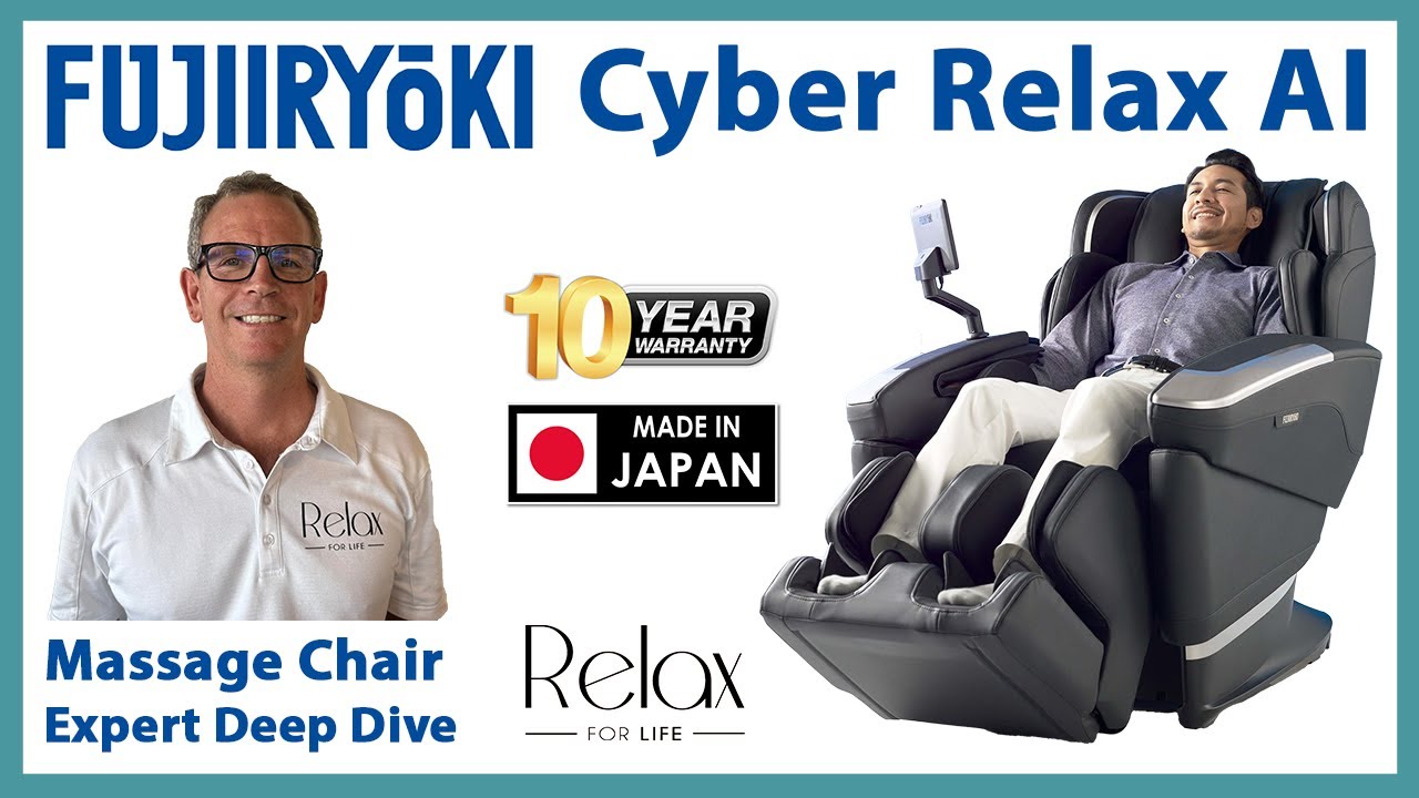 Best Massage Chairs Australia - Fujiiryoki Cyber Relax AI JP4000