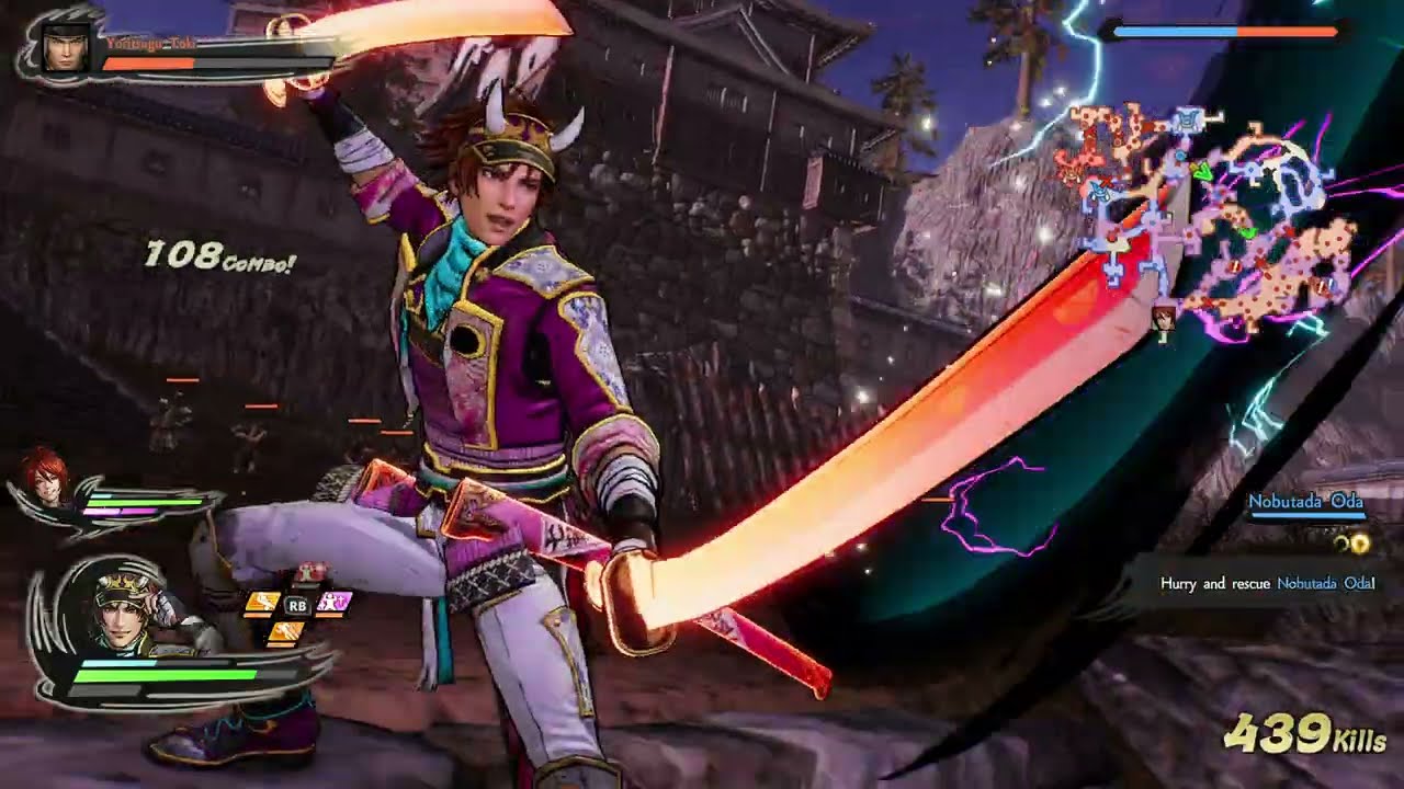 Oichi in the sun | Samurai Warriors 5 NO commentary 1440p gameplay | 13