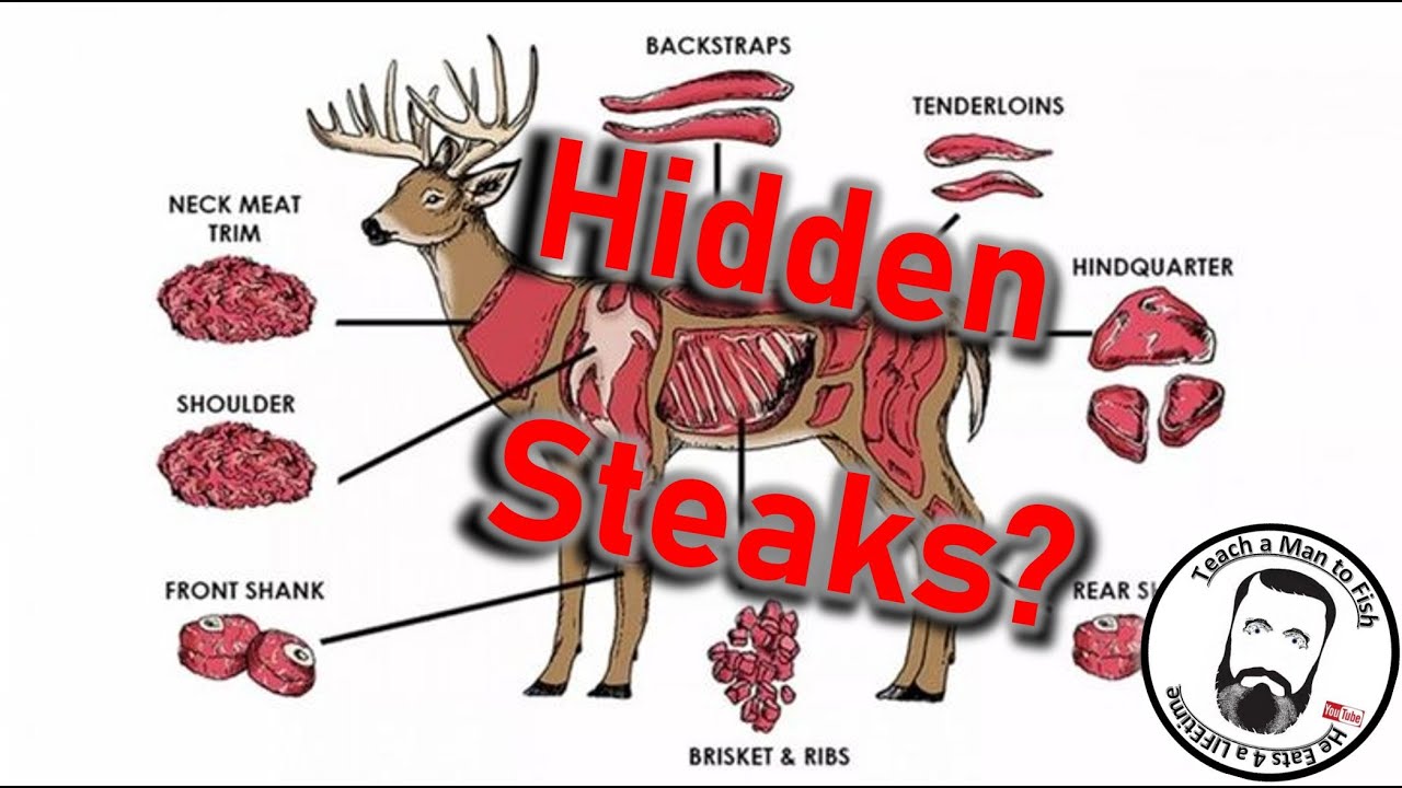 🔵 Where is this HIDDEN Steak in Deer Shoulder? | What is Flat Iron steak on a deer? | Venison Recipe