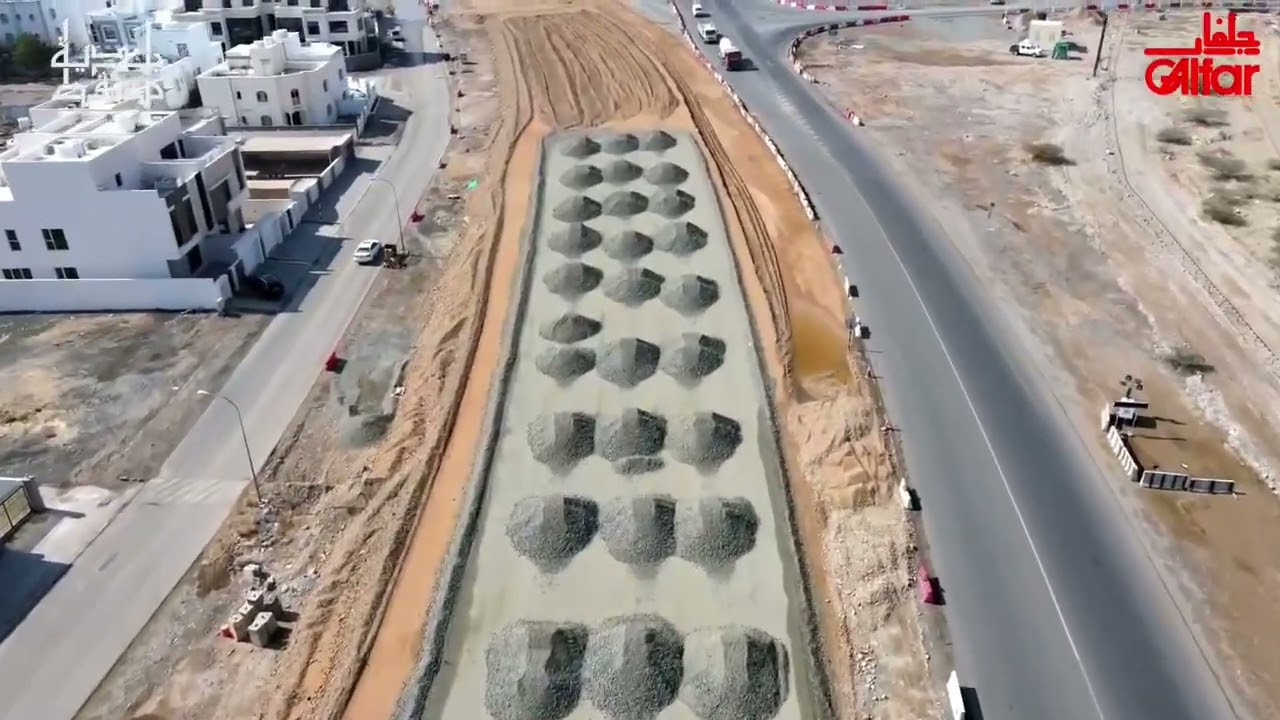 انجاز 42.6٪؜ من مشروع ازدواجية طريق الأنصب - الجفنين