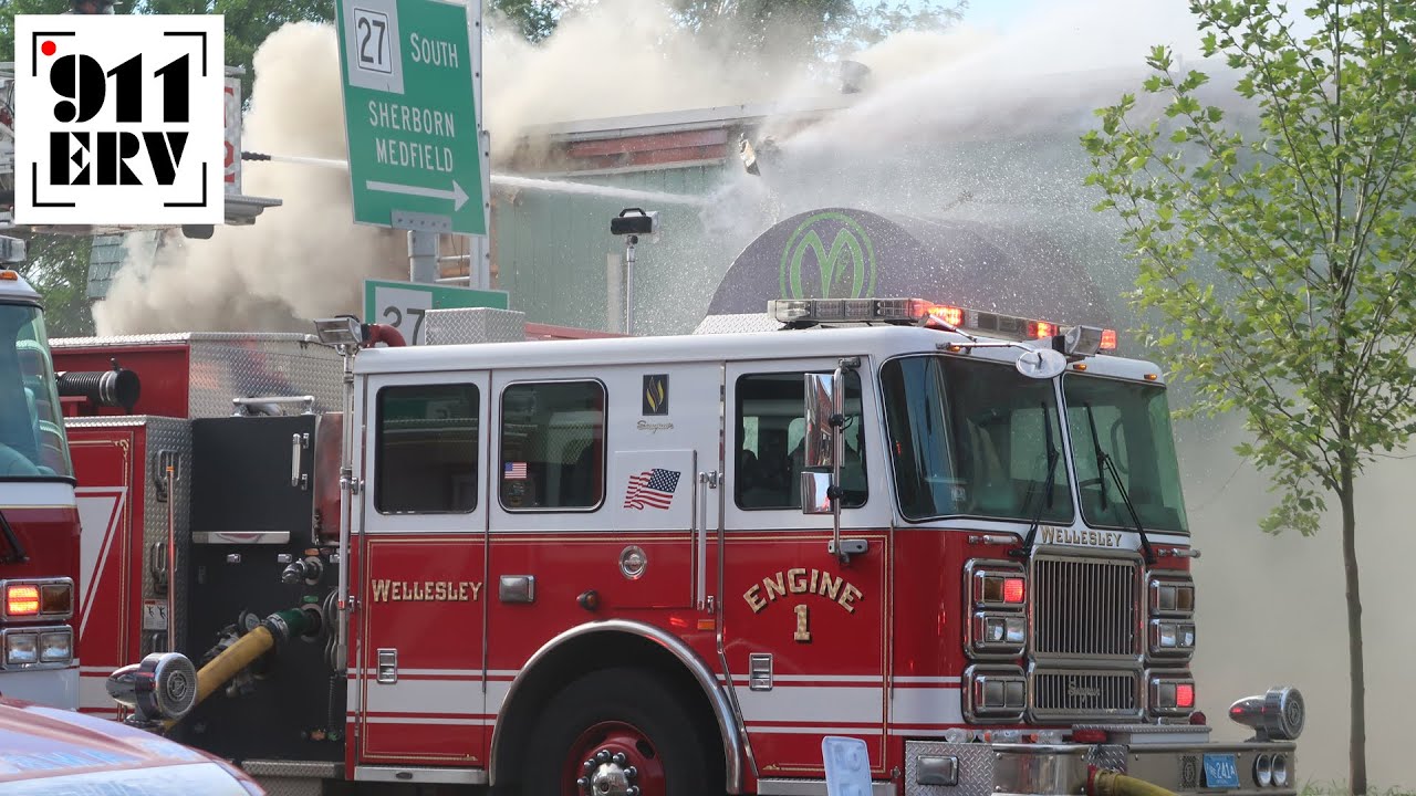 Natick 9-Alarm Fire Guts Downtown Block